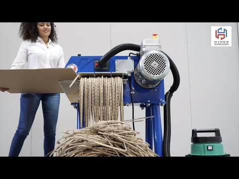 Matelasseur de carton - Machine à calage 400 avec aspirateur HEPA et 3 styles de coupe_1