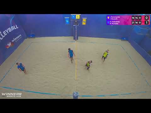 21:00 I. Romanenko / I. Skrynnik - O. Fedorenko / R. Prytuliak 12.11.2022 | Winners Beach Volleyball