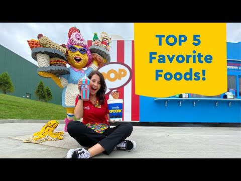 Top 5 Favorite Foods at LEGOLAND New York!