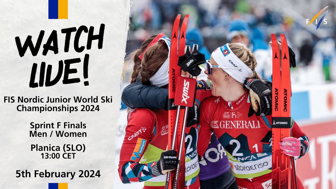 LIVE: FIS Nordic Junior World Ski Championships 2024 Planica - Sprint F Finals Men & Women