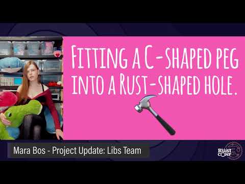 RustConf 2021 -  Project Update: Libs Team by Mara Bos