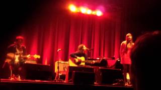 Conor Oberst (with First Aid Kit) live acoustic - Make War - Munich München 2013-01-22