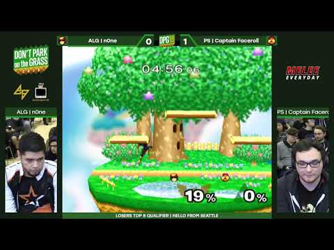 DPotG 2018: Losers Top 8 Qualifier - ALG | n0ne (Falcon) vs. PS | Captain Faceroll (Sheik)