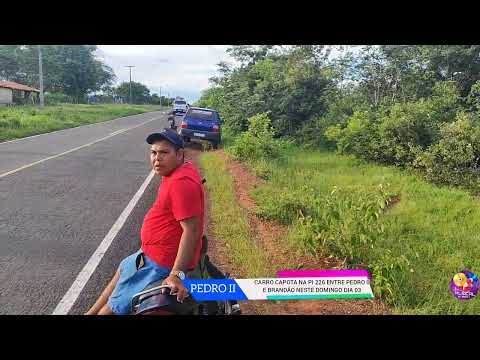 CARRO CAPOTA NA PI 226 ENTRE PEDRO II  E MILTON BRANDÃO