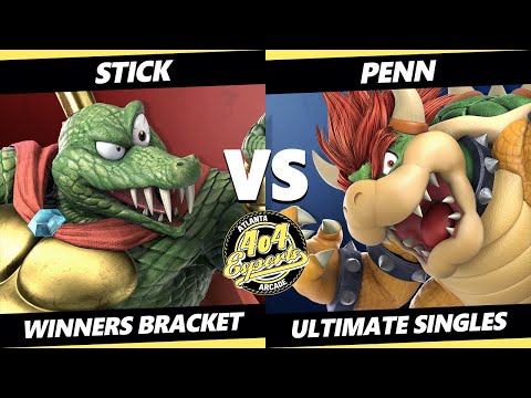 4o4 Smash Night 35 - Stick (K Rool) Vs. Penn (Bowser) SSBU Ultimate Tournament