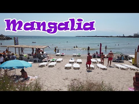 Plaja Mangalia part2 - Mangalia Beach part2 - Romania - August - 4K travel calatorii vlog
