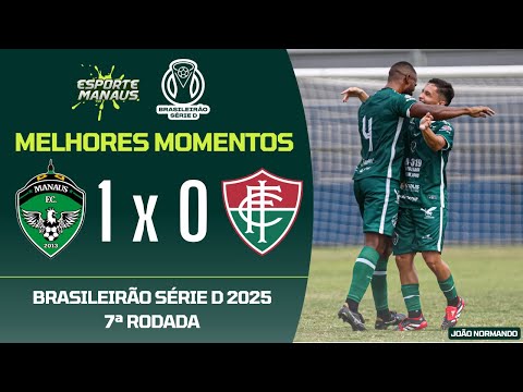 Manaus FC 1x0 Independência-AC