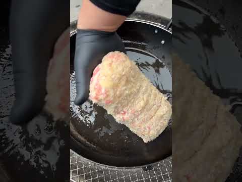 片面だけで大丈夫!!豚バラで簡単豚カツがヤバい #shorts