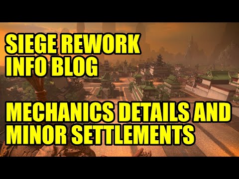 NEW BLOG - SIEGE REWORK & MINOR SETTLEMENT BATTLES - Total War Warhammer 3