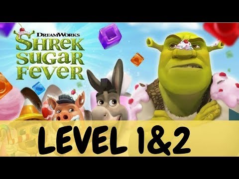 SHREK SUGAR FEVER GAMEPLAY 1 & 2