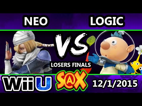 S@X 126 - Neo (Sheik) Vs. VGBC | Logic (Olimar) SSB4 LF - Smash Wii U - Smash 4