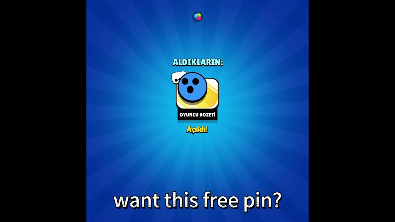 New Free Pin #brawlstars #brawlstarsshorts #viral #free #supercell #popular