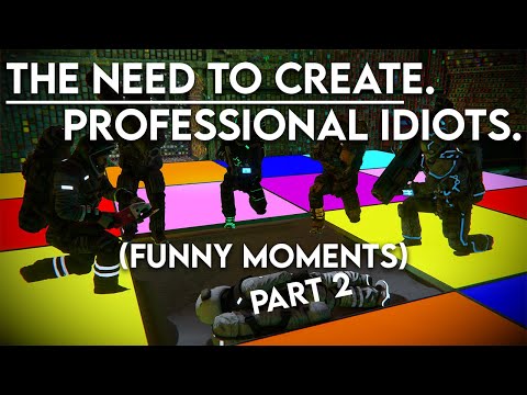 Space Engineers: The need to create (funny moments)