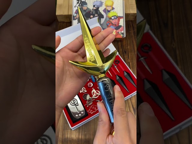 Vídeo relacionado con Naruto HOODBRO Arma Ninja Shuriken Shippuden Juguete de plástico (1 Pieza)