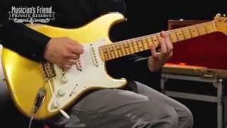 Video thumbnail for Fender Custom Shop 1955 Stratocaster Relic Ash Masterbuilt by John Cruz, Gold by Musician's Friend