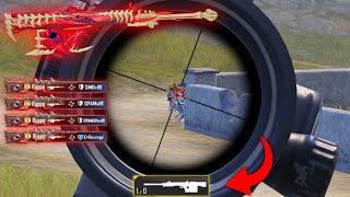 Wow! 4 KILLS with 1 BULLET ONLY!😱 NEW BEST AMR GAMEPLAY TODAY w/ AMR + GROZA🔥 PUBG Mobile