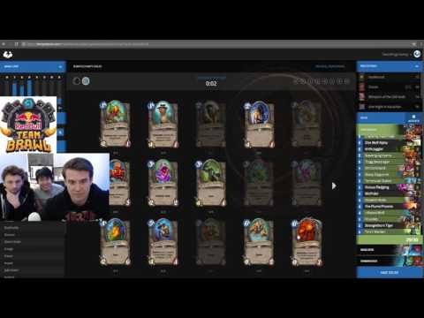 Toast, Kibler and Cydonia race against the time to finish deckbuilding for the Redbull Team Brawl