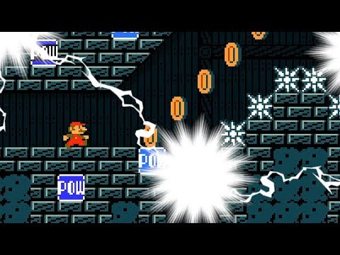 Super Mario Maker 2 🔧 Blackout Blitz ~ 20 Seconds 🔧 by bruhhhhhh