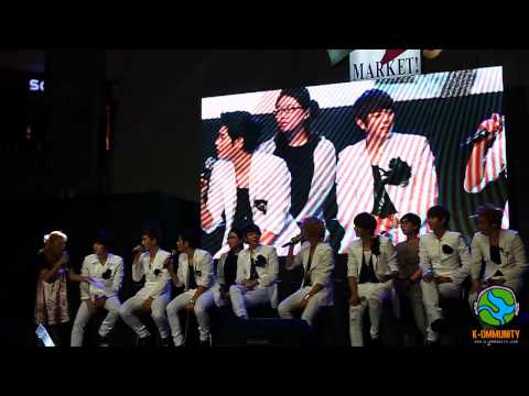 [Showcase] ZE:A - Intro + Short Interview (ZE:A in Philippines (Market Market!) 120114)