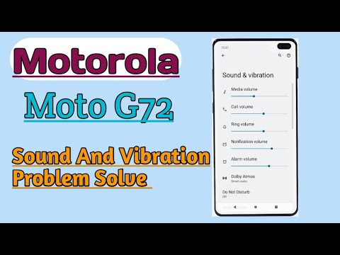 Motorola Moto G72 || Sound And Vibration Problem Solve
