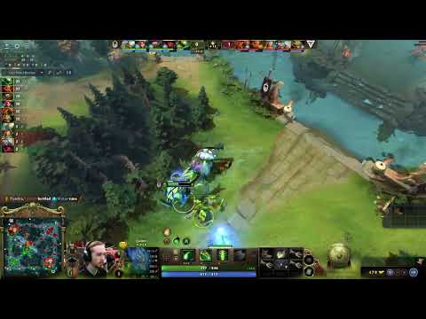 Whitemon beautiful mid gank with centaur creep