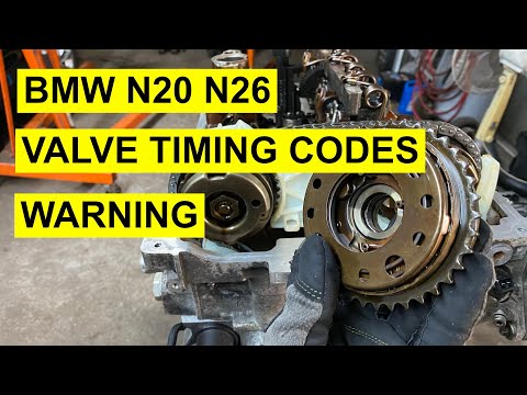 How To Avoid Valve Timing Codes When Installing Timing Chain On BMW N20, N26