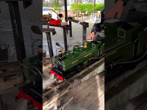 Miniature Steam Train You Can Actually Ride