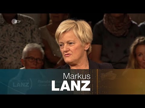 Markus Lanz vom 19.09.2018: Renate Künast, Til Schweiger, ...