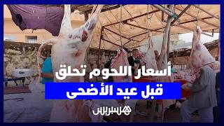 ارتفاع أسعار اللحوم بسوق فم العنصر يثير قلق المواطنين والجزارة مع اقتراب عيد الأضحى thumbnail