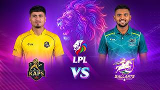 Lanka Premier League | د لانکا غوره لیګ سیالیو شپږم پړاو - کولمبو کېپس د ګال ګالانتس پر وراندی