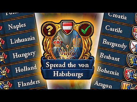 ONLY EU4 Austria Can PU Half of EUROPE by 1457