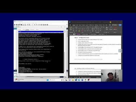 6.5.1.2 Lab - Building a Switch and Router Network
