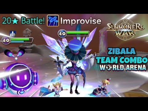 Zibala Team Combo in World Arena - Summoners War