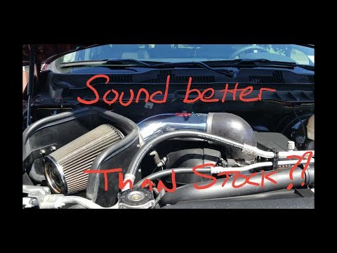 K&N intake 18 Ram Sound better than stock??