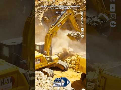 Escavações nas obra da #transnordestina em #piquetcarneiro #ceará 20.11.2025 #fyp #viralshort #short