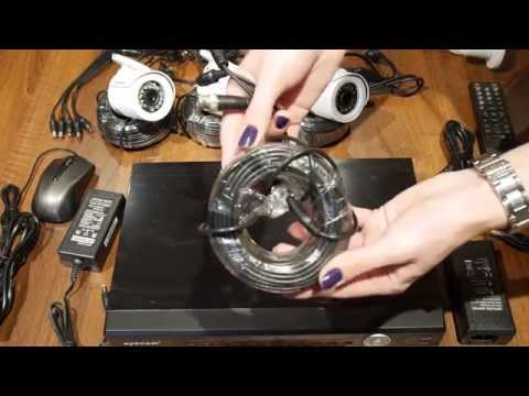 Kit Supraveghere Video AHD Eyecam 4 Camere + DVR Model EC-AHDKIT4001 - www.1cctv.ro