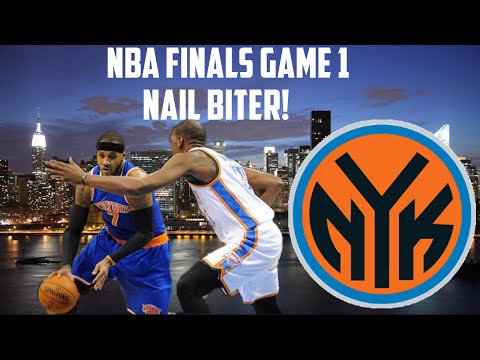 NBA 2K15 My GM Mode - New York Knicks | The FINALS! G1 Vs. The Thunder