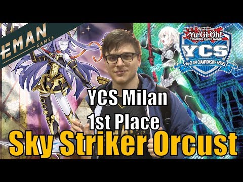 Yu-Gi-Oh! | 1st Place | YCS Milan 2019 | Sky Striker Orcust | Andreas Vrellos