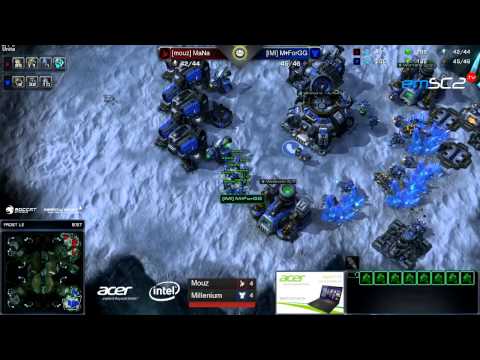 ATC PvT Mana vs ForGG - Frost -Starcraft 2 HD polski komentarz Heart of the Swarm