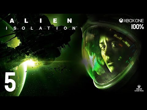 Alien: Isolation (Xbox One) - Walkthrough Mission 5 (100%) - The Quarantine