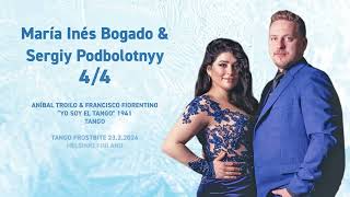Video thumbnail for María Inés Bogado & Sergiy Podbolotnyy 4/4 - Tango Frostbite 2024