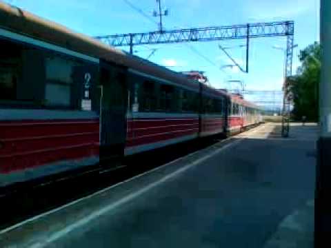 EN57 762 do Wrocławia odjazd z Lubania