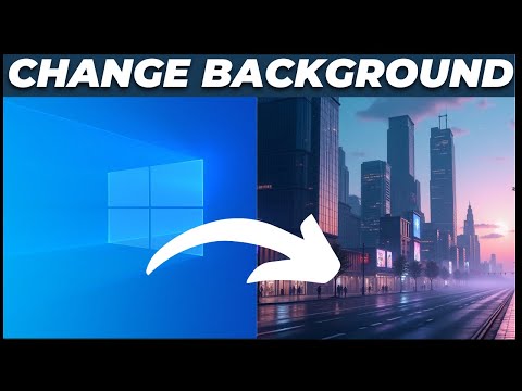 How to Change Desktop Background Wallpaper in Windows 10 2025