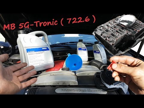 Mercedes w203 Automatic Transmission Fluid Change 722.6