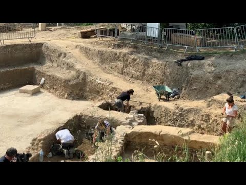 La fouille de la Visitation, une mine de trésors antiques à Lyon