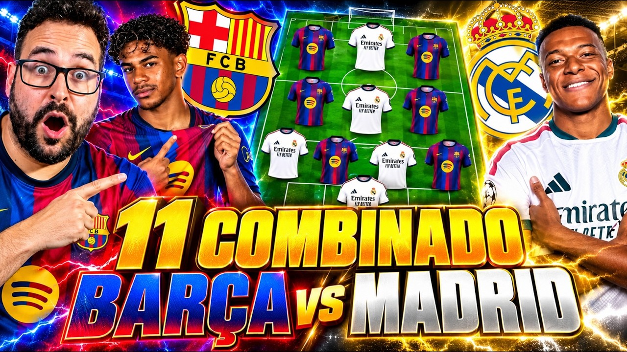 🤯¡EL 11 COMBINADO de BARÇA vs MADRID! ¿QUIÉN DOMINA?