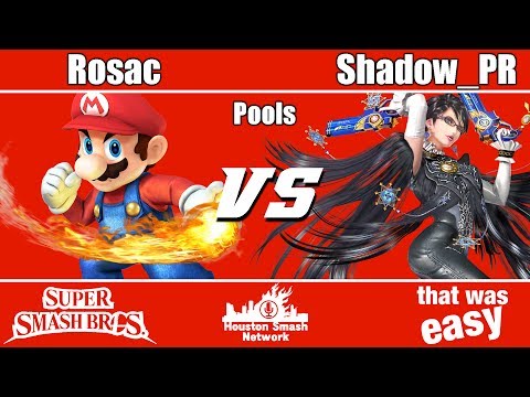That Was Easy 1 - Rosac (Mario) vs. Shadow PR (Bayonetta) SSB4 Tournament