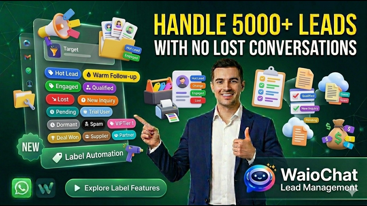 Create Label Components in WaioChat