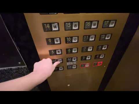 1964 Otis (mb Otis) Traction Elevators | Binion’s Gambling Hall & Hotel | Las Vegas, NV