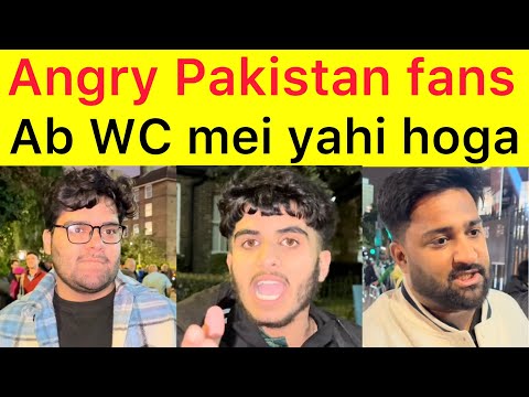 Angry Pak fans reactions after lost 0-2 vs England before World Cup | Azam khan should not play